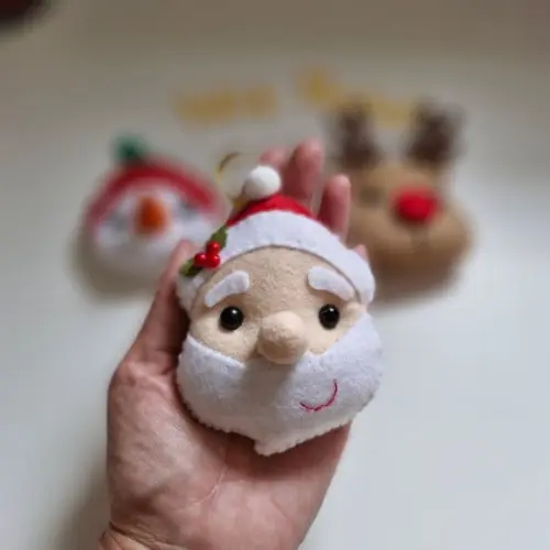 Pingentes para Árvore de Natal (trio)