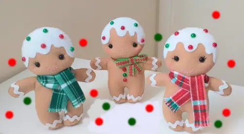 Pingentes para Árvore de Natal (trio)