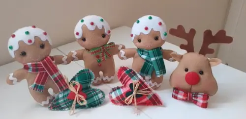 Pingentes para Árvore de Natal (trio)