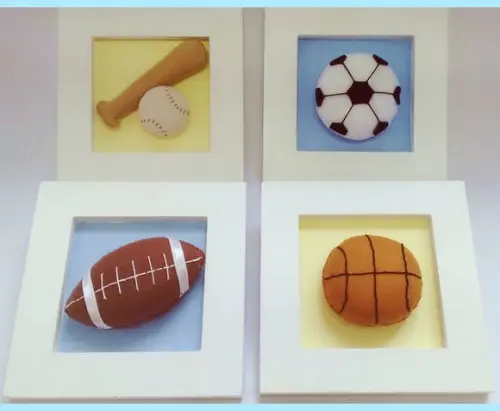 QUADRO BOLAS DE ESPORTE