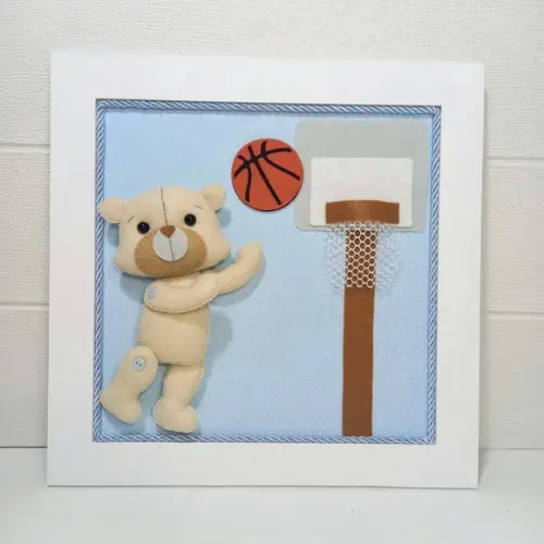 Quadro Ursinho Esportes