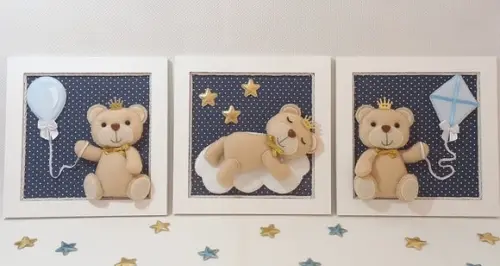 Quadro Ursinho Principe