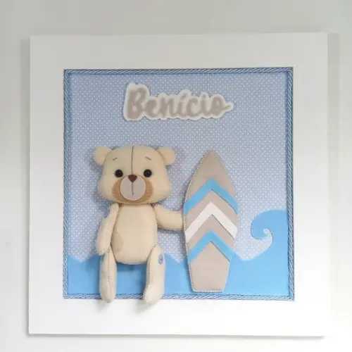 Quadros Decorativos - Urso Esportes