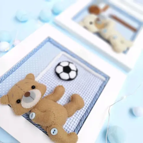 Quadros Decorativos Urso Esportes