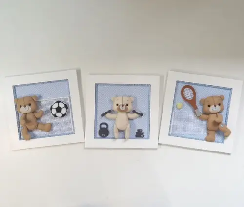 Quadros Decorativos Urso Esportes
