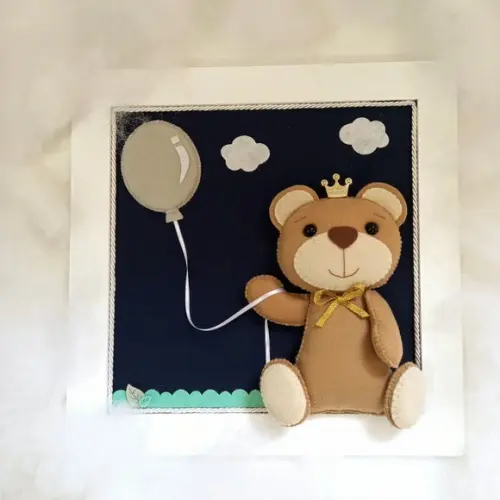 Quadros Decorativos tema Ursinho Principe