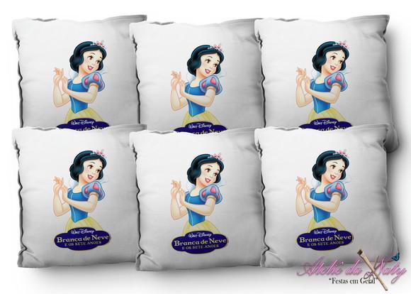 Almofada 15x15 - Branca de Neve