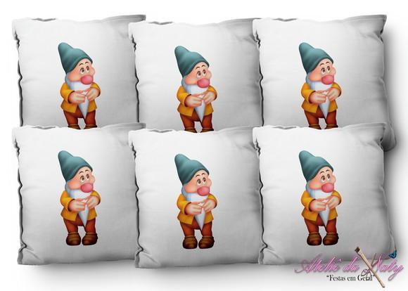 Almofada 15x15 - Branca de Neve
