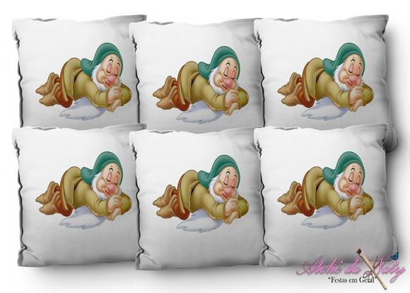 Almofada 15x15 - Branca de Neve