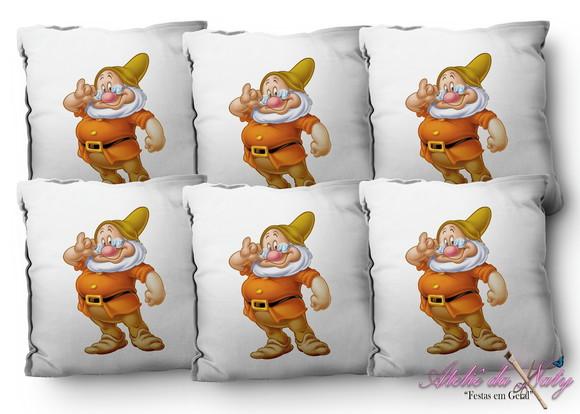 Almofada 15x15 - Branca de Neve