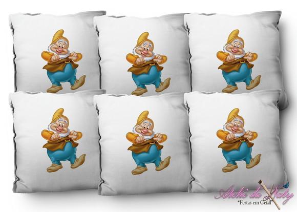 Almofada 15x15 - Branca de Neve