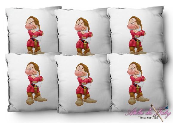 Almofada 15x15 - Branca de Neve