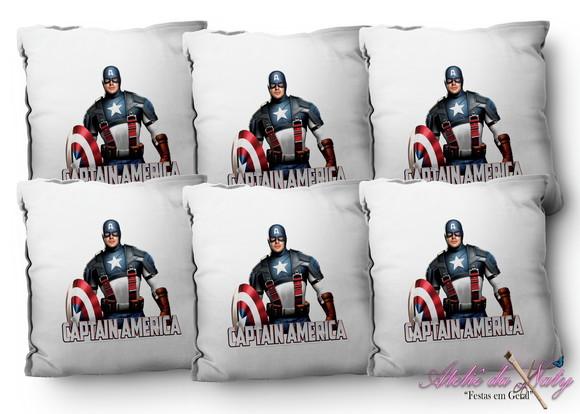 Almofada 15x15 - Capitão América