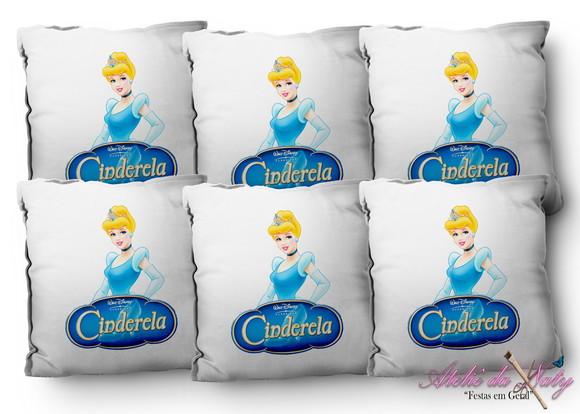 Almofada 15x15 - Cinderella
