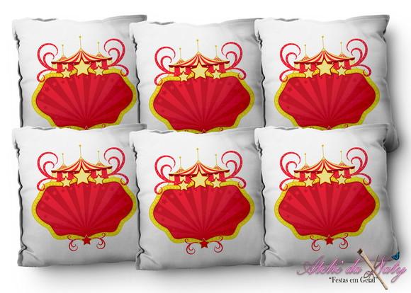 Almofada 15x15 - Circo