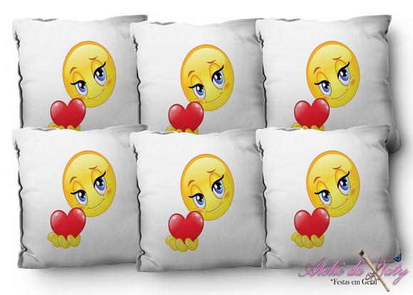 Almofada 15x15 - Emoji