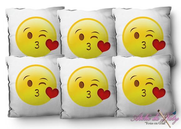 Almofada 15x15 - Emoji