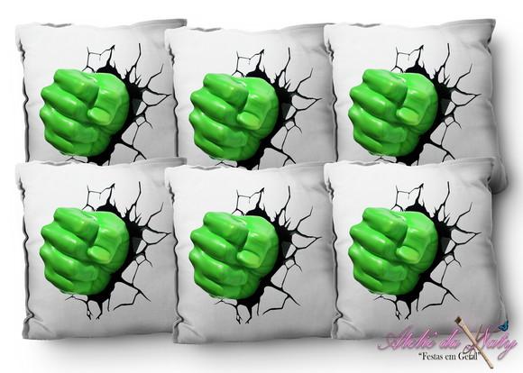 Almofada 15x15 - Hulk