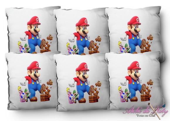 Almofada 15x15 - Mario Bros