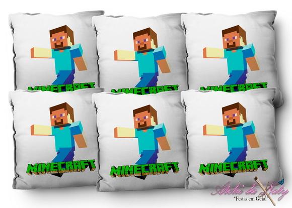 Almofada 15x15 - Minecraft