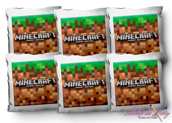 Almofada 15x15 - Minecraft