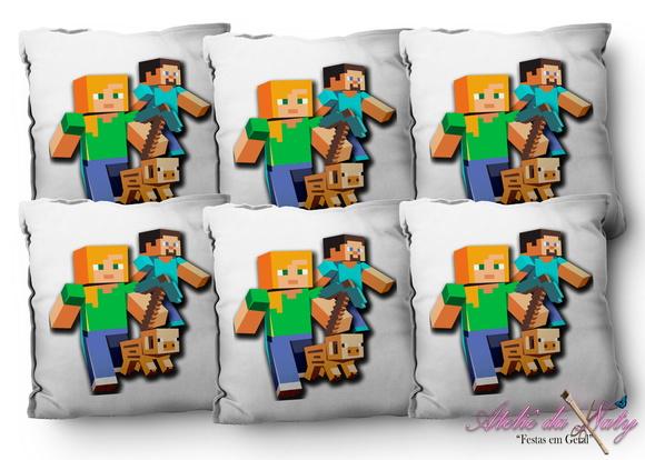 Almofada 15x15 - Minecraft
