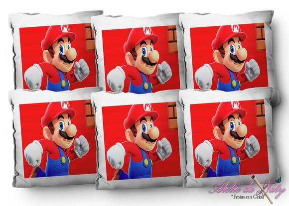 Almofada 15x15 - Super Mario