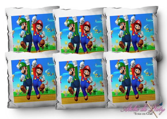 Almofada 15x15 - Super Mario