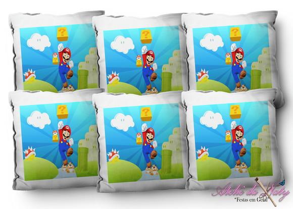 Almofada 15x15 - Super Mario
