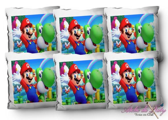 Almofada 15x15 - Super Mario