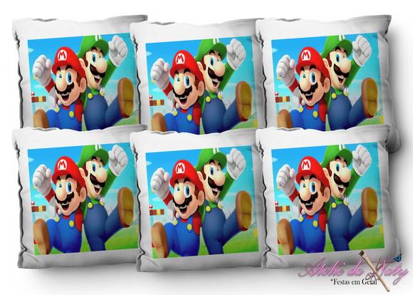 Almofada 15x15 - Super Mario