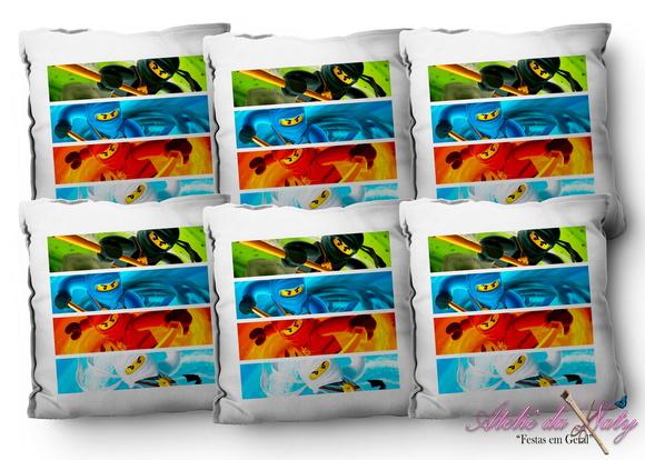 Almofada 15x15 -Ninjago