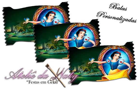 Bala Personalizada - Branca de Neve
