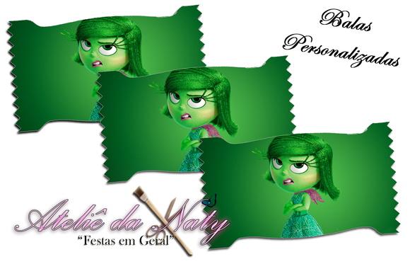 Bala Personalizada - Divertidamente