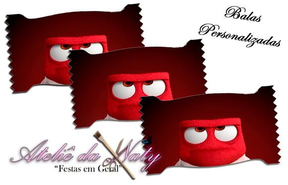 Bala Personalizada - Divertidamente