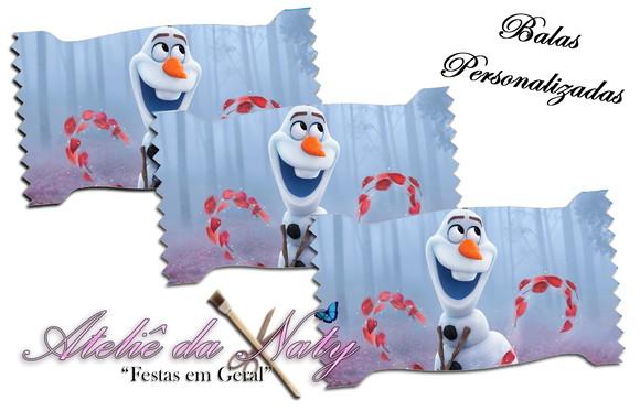 Bala Personalizada - Frozen 2