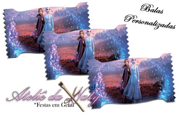 Bala Personalizada - Frozen 2