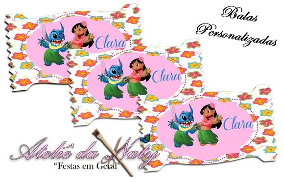 Bala Personalizada - Lilo & Stitch