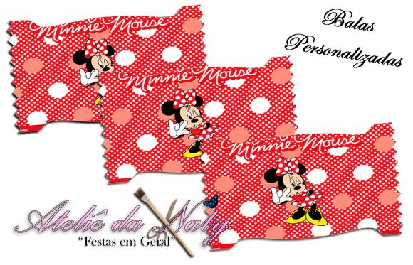 Bala Personalizada - Minnie Mouse