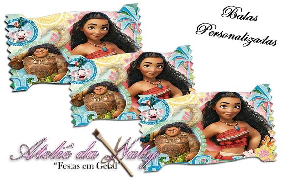 Bala Personalizada - Moana