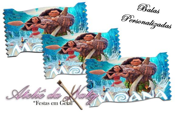 Bala Personalizada - Moana