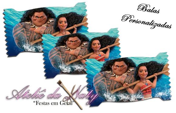 Bala Personalizada - Moana