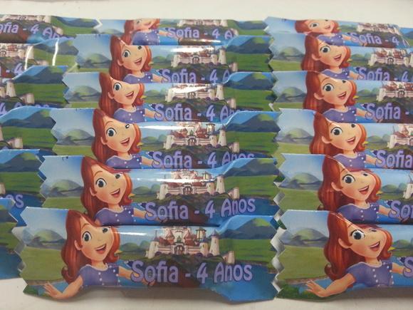 Bala Personalizada - Princesinha Sophia
