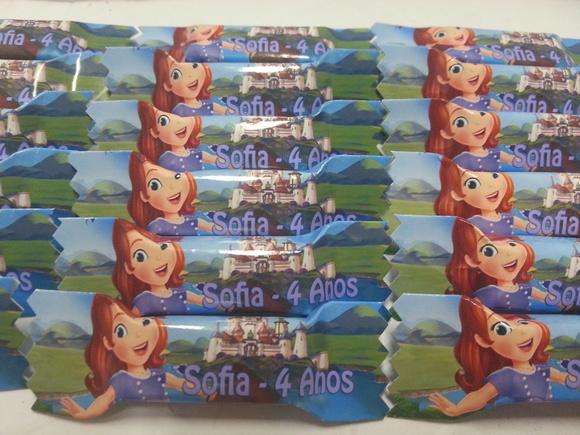 Bala Personalizada - Princesinha Sophia