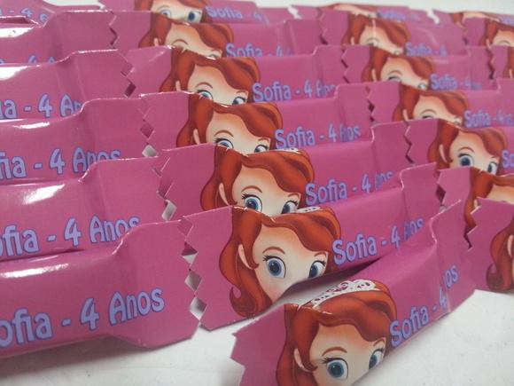 Bala Personalizada - Princesinha Sophia