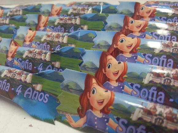 Bala Personalizada - Princesinha Sophia