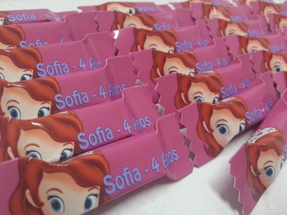 Bala Personalizada - Princesinha Sophia