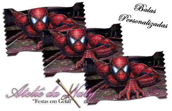 Bala Personalizada - Spiderman