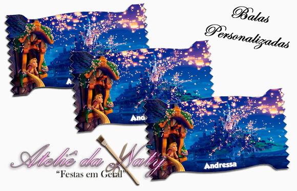 Bala Personalizada - Tangled