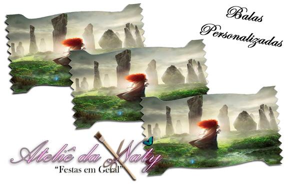 Balas Personalizadas - Valente